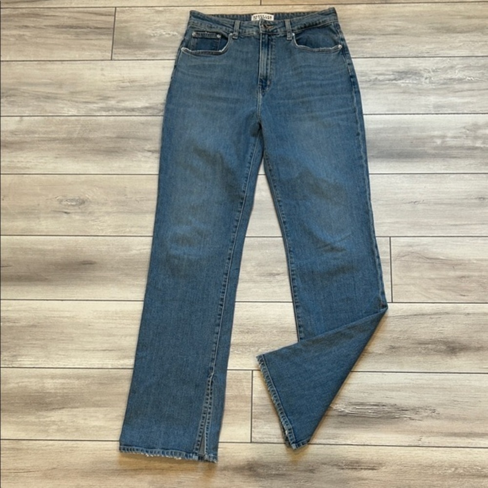 Derek Lam 10 Crosby Denim straight leg split seam jeans size 29 long tall